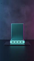 Aqua Glow USB-C Hub